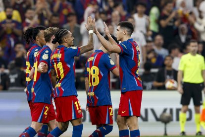 El FC Barcelona lidera la clasificación de LaLiga española.