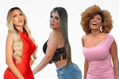 Jasú Montero, Sofía Caiche y Aura Arce