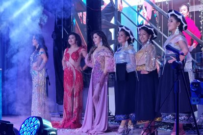 Las nuevas representantes de Saraguro este 2026.