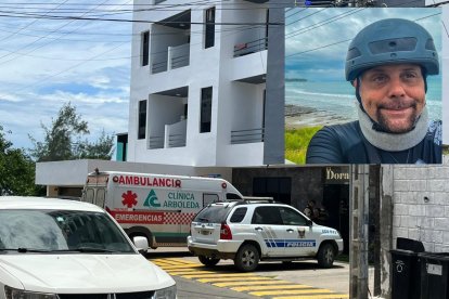 El cadáver del estadounidense Brandon Osborne fue hallado en el departamento 304 de un edificio en Manta