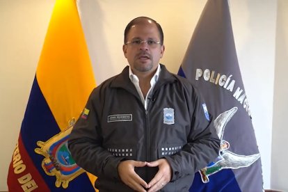 John Reimberg, ministro del Interior de Ecuador.