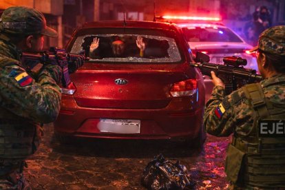 El grupo de militares patrullaba por la zona para evitar incidentes delictivos.