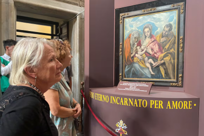 El Redentor fue pintado entre 1590 y 1595 por El Greco