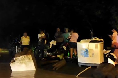 Varias familias han resultado afectadas tras el desbordamiento del Río Garrapata