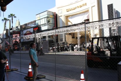El teatro donde se celebrarán los premios Oscar estará rodeado por un fuerte operativo de seguridad