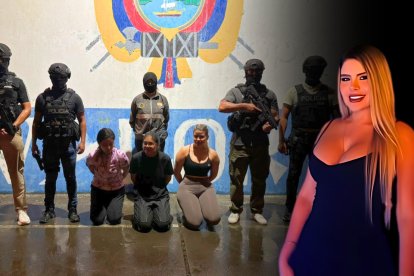 Las tres mujeres fueron presentadas por la Policía y puestas a órdenes de las autoridades judiciales.