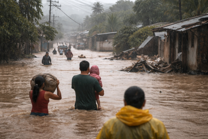 Invierno en Ecuador ha dejado localidades 'bajo el agua'.