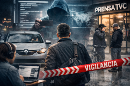Periodistas denunciaron que sujetos sospechosos los vigilaban.