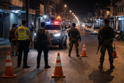 Toque de queda en Quevedo, Babahoyo y resto de Los Ríos: habrá controles en la madrugada.