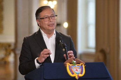 Gustavo Petro denunció supuesto bombardeo en la frontera.