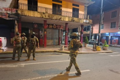 El personal militar continuará con los recorridos en diferentes puntos estratégicos de la provincia de Los Ríos.