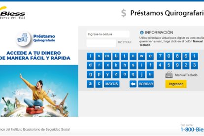 En tiempos de apuro, el Biess se convierte en salvavidas financiero: su línea de quirografarios sigue activa en 2026 con acceso rápido para afiliados y jubilados.