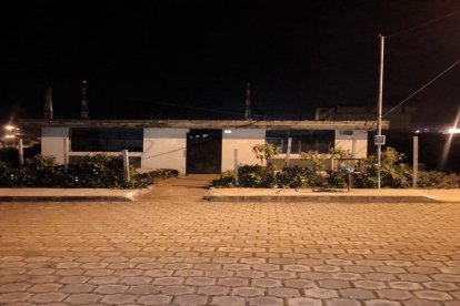 En esta casa se ejecutó la operación, según consta en el parte policial.