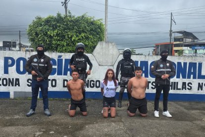 Los detenidos fueron puestos a órdenes de la autoridad judicial para formulación de cargos