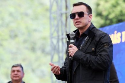 Daniel Noboa, presidente de la República.