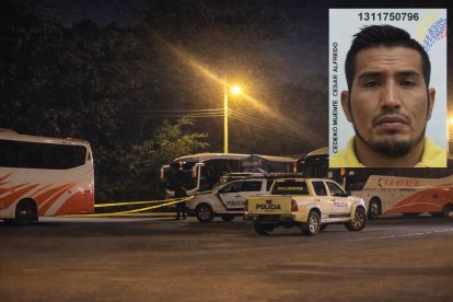 Cesar Cedeño Muente, alias Tranza, era considerado socio de Leo Briones, alias mexicano, lider de Los Lobos, asesinado en 2025, en Manta