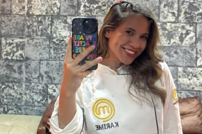 Karime Borja fue eliminada de MasterChef Celebrity Ecuador 3.