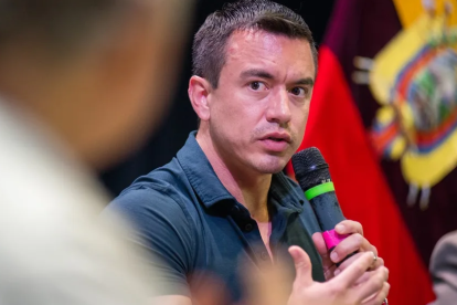 El presidente Noboa presenta estos operativos como un éxito de la cooperación con Estados Unidos