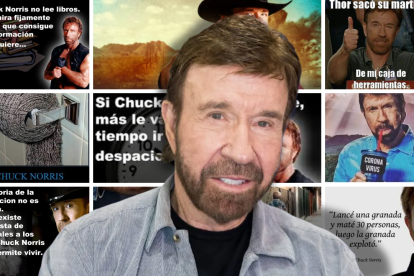 Los memes de Chuck Norris lo convirtieron en una figura legendaria en internet, con frases virales que exageraban su fuerza y habilidades