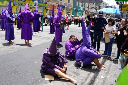 La procesión de Jesús del Gran Poder en Quito es una de las más importantes de Latinoamérica