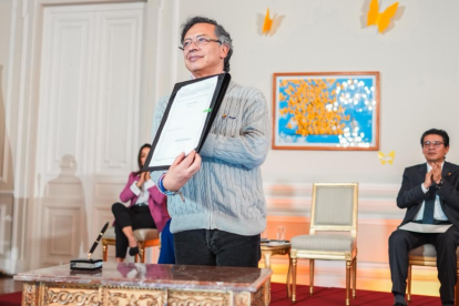 Gustavo Petro, presidente de Colombia, en una imagen de archivo.