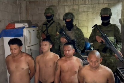 Los sospechosos están relacionados a varios crímenes en la provincia de Los Ríos.