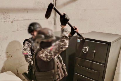 Esta fue una de las imágenes que difundió la Fiscalía en su cuenta de X.