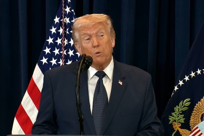 Donald Trump, presidente de Estados Unidos.