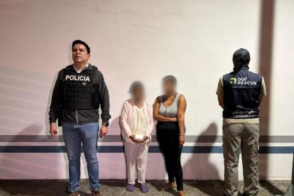 Dos mujeres fueron aprehendidas por el presunto delito de trata de personas