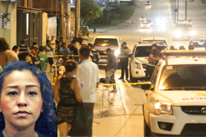 En este lugar ocurrió el ataque. Policía acordonó la zona.