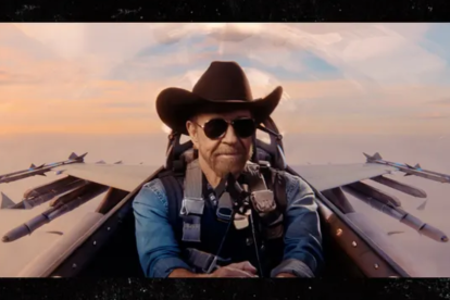Chuck Norris grabó escenas para la película "Zombie Plane"