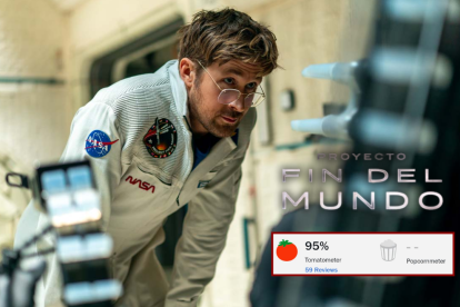 Ryan Gosling lidera 'Proyecto fin del mundo', la ambiciosa cinta de ciencia ficción que ya deslumbra con un 95% en Rotten Tomatoes