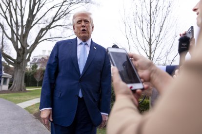 Donald Trump, presidente de Estados Unidos.