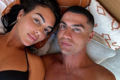 Georgina Rodríguez y Cristiano Ronaldo, una de las parejas más influyentes en las redes sociales.