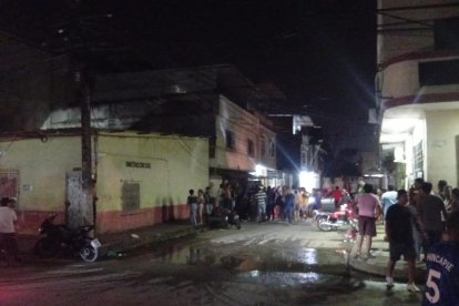 Uno de los ataques fue en el centro de Ventanas, Los Ríos.