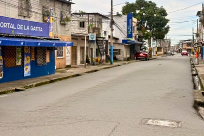 Un tramo de la Doceava (calle Otavalo), en Guayaquil, que será intervenido.