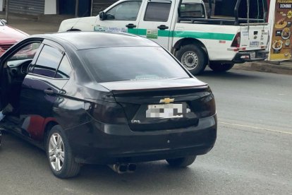 La víctima se movilizaba en un vehículo Chevolet Sail color negro