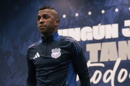 Miller Bolaños no actuará por dos partidos con Emelec luego de la tarjeta roja en el partido con Mushuc Runa.
