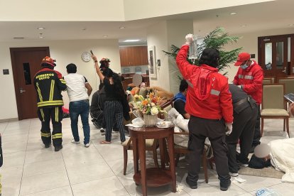El Cuerpo de Bomberos de Quito reportó la emergencia.