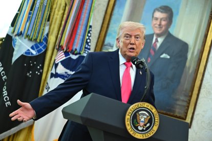 Donald Trump, presidente de Estados Unidos.