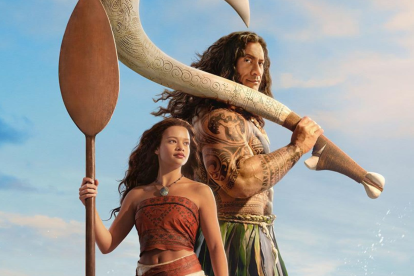 Disney difundió un nuevo adelanto de la película de acción real, “Moana”, en el que se puede ver a "La Roca" como el semidiós Maui