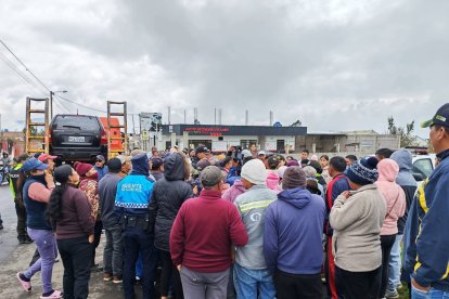 La comunidad de Patate se activó con la alarma y colaboró en la captura de varios sospechosos.