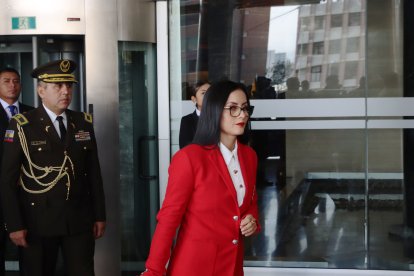 Viviana Veloz, asambleísta de la bancada del correísmo.