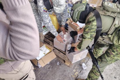 El operativo estuvo a cargo de la Primera División de Ejército Shyris