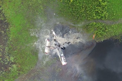 La tragedia aérea se registró en el sector Barraganete del cantón Puebloviejo, provincia de Los Ríos.