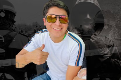 La víctima tenía 27 años. Su familia lo vio por última vez antes de que fuera a Quito desde Otavalo.