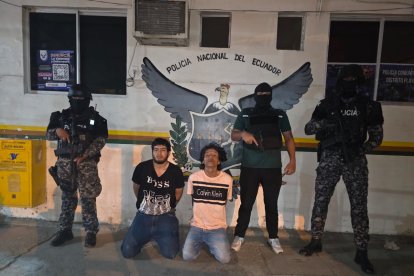 Los dos sujetos se encuentran implicados en el delito.