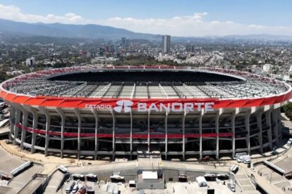 El Estadio Azteca (Banorte) fue remodelado para ser sede del Mundial 2026.