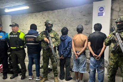 Los menores de edad dijeron pertenecer a Los Lobos