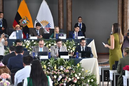 La Asamblea Nacional sesiona en Machala desde este lunes 30 de marzo, para tratar el tema de la ley de viviendas de interés social.